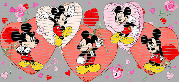 16oz Disney style-D-827